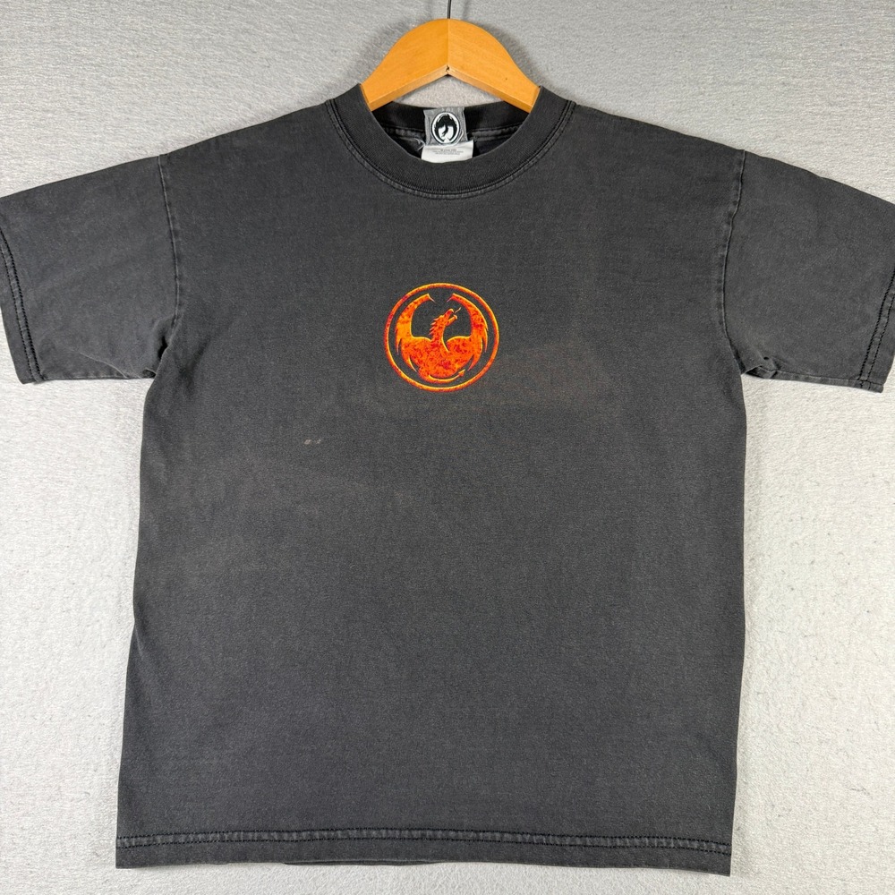 Dragon Alliance Kids Vintage Graphic T-Shirt Black Large 14-16 Dragon Logo 13681